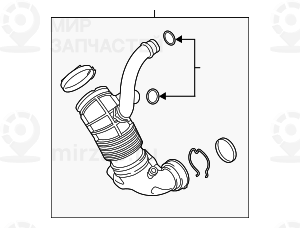 Запчасть BMW 13715A1F9C2