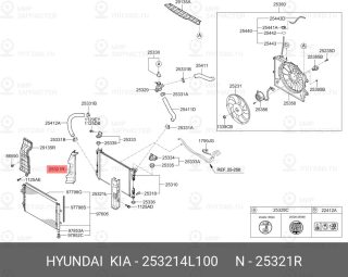 Запчасть HYUNDAI 253214L100