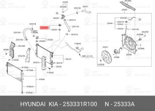 Запчасть HYUNDAI 253331R100