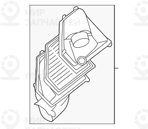 Запчасть BMW 13718097028