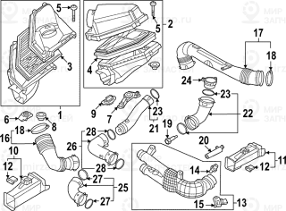 Запчасть BMW 13718473161