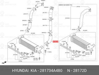 Запчасть HYUNDAI 281734A480
