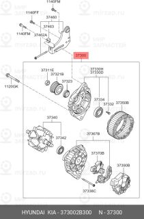 Запчасть HYUNDAI 373002B300