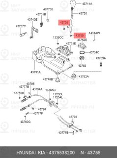 Запчасть HYUNDAI 4375538200