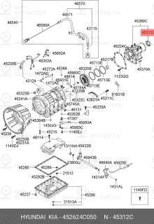 Запчасть HYUNDAI 452624C050
