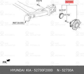 Запчасть HYUNDAI 52730F2000