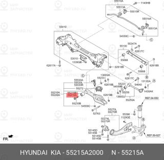 Запчасть HYUNDAI 55215A2000