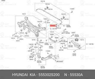 Запчасть HYUNDAI 555302S200