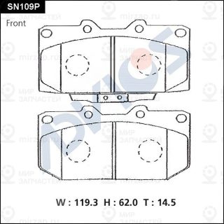 Запчасть ADVICS SN109P
