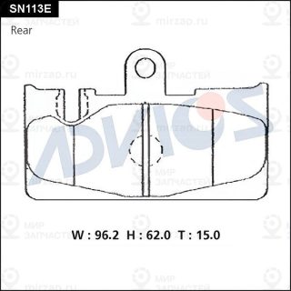 Запчасть ADVICS SN113E