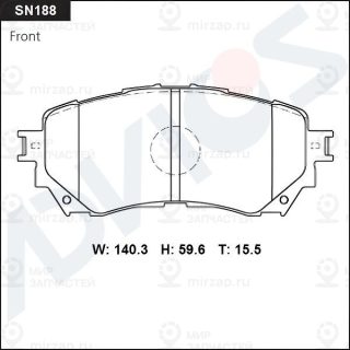 Запчасть ADVICS SN188