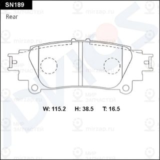 Запчасть ADVICS SN189