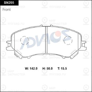 Запчасть ADVICS SN205