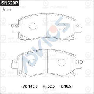 Запчасть ADVICS SN320P
