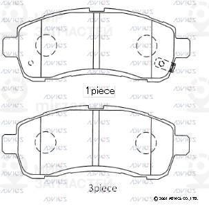 Запчасть ADVICS SN502P