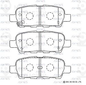 Запчасть ADVICS SN891P
