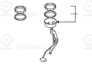 Запчасть BMW 16116762044