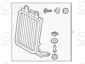Запчасть BMW 17217601536