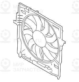 Запчасть BMW 17427647652
