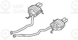 Запчасть BMW 18107529454
