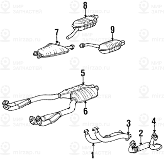 Запчасть BMW 18311716774