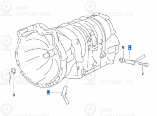 Запчасть BMW 24357507706