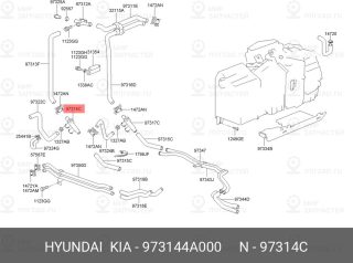 Запчасть HYUNDAI 973144A000