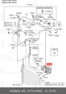 Запчасть HYUNDAI 977012H002