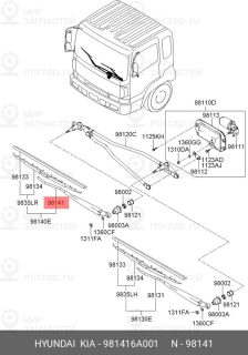 Запчасть HYUNDAI 981416A001