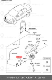 Запчасть HYUNDAI 98510C1000