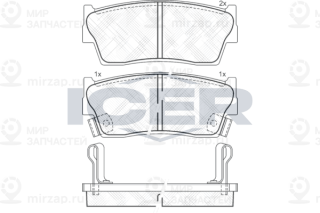 Запчасть ICER 141002