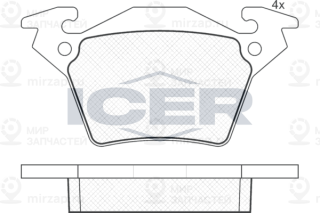 Запчасть ICER 141284