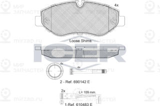 Запчасть ICER 141786203
