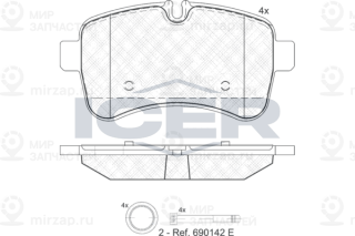 Запчасть ICER 141837