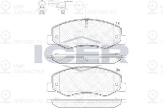 Запчасть ICER 142000