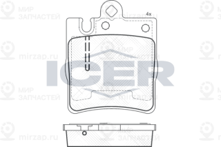 Запчасть ICER 181312202