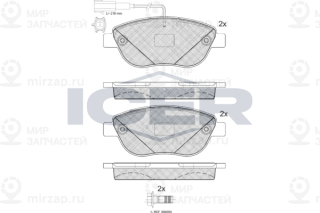 Запчасть ICER 181440203
