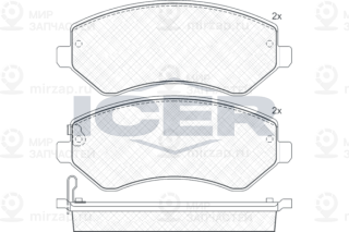 Запчасть ICER 181512