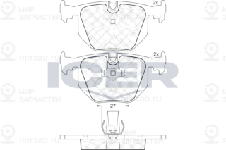 Запчасть ICER 181552