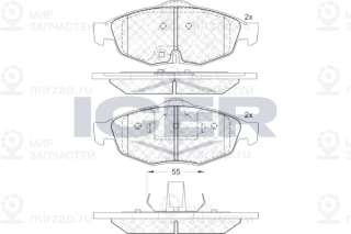 Запчасть ICER 181559