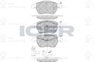 Запчасть ICER 181567208