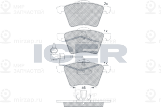 Запчасть ICER 181605