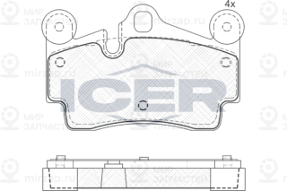Запчасть ICER 181611