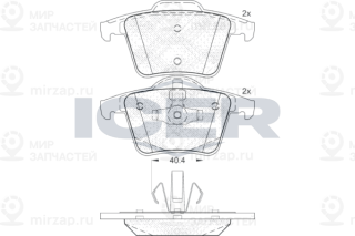 Запчасть ICER 181612