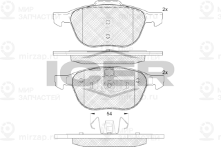 Запчасть ICER 181617202
