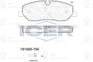 Запчасть ICER 181660700