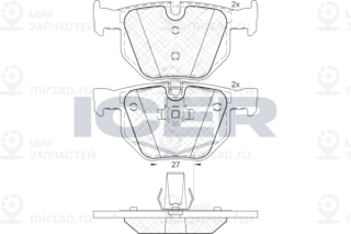 Запчасть ICER 181684