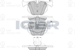 Запчасть ICER 181685