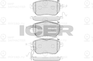 Запчасть ICER 181696