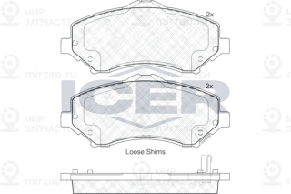 Запчасть ICER 181908201